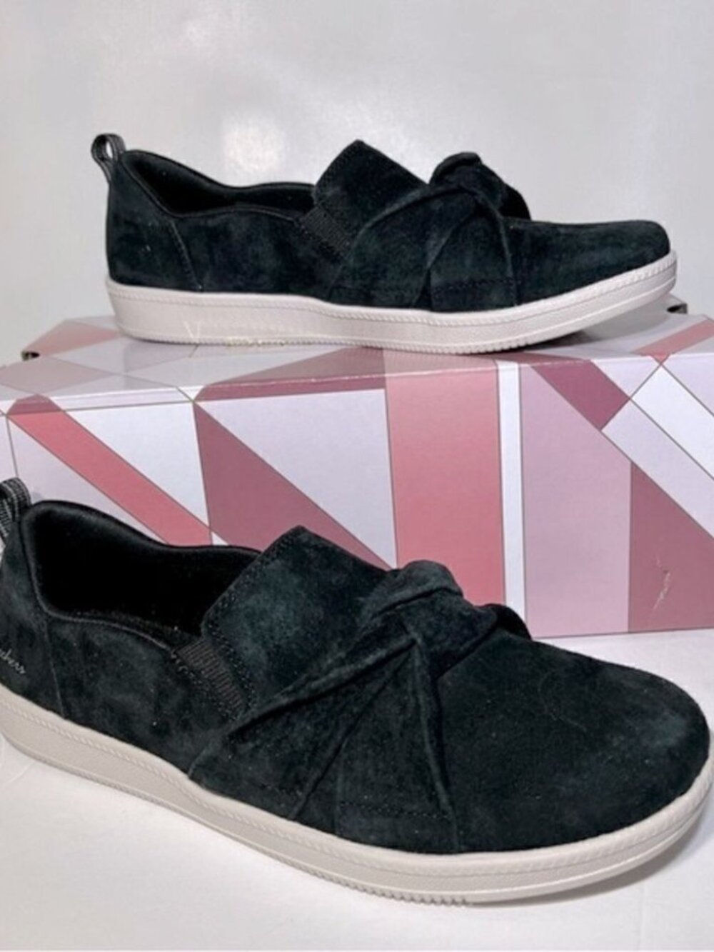 Skechers Madison Ave Microleather Slip-On Shoes